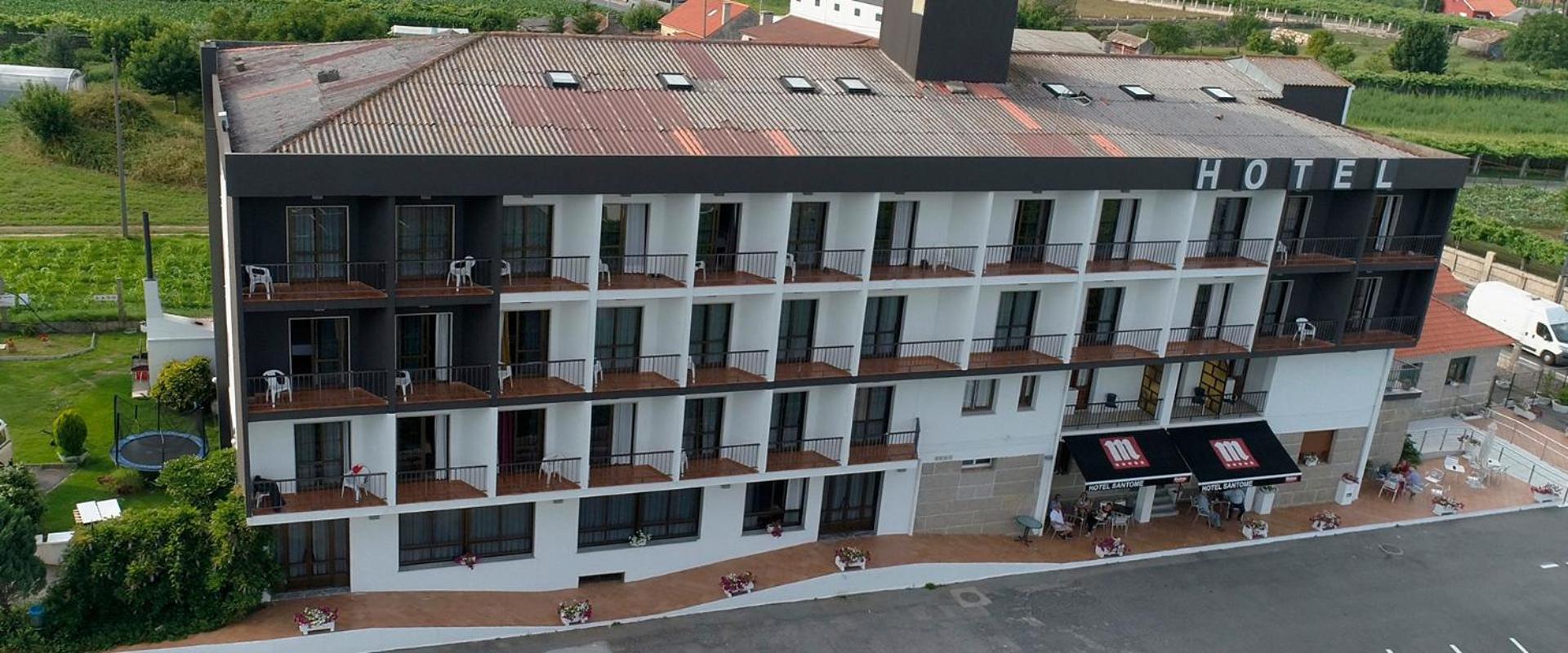 Hotel Santome Sanxenxo Exteriör bild